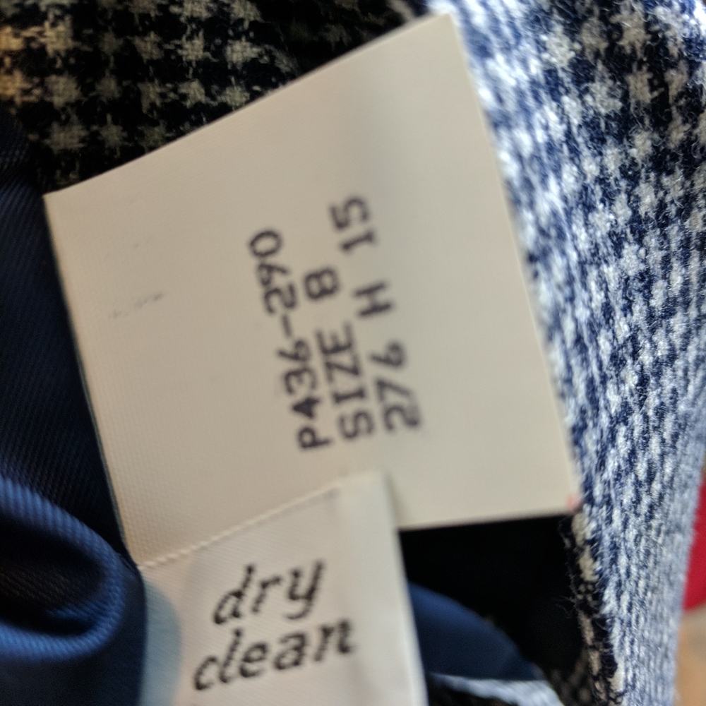 Pendleton Blazer Jacket Plaid Mini Check Virgin W… - image 5